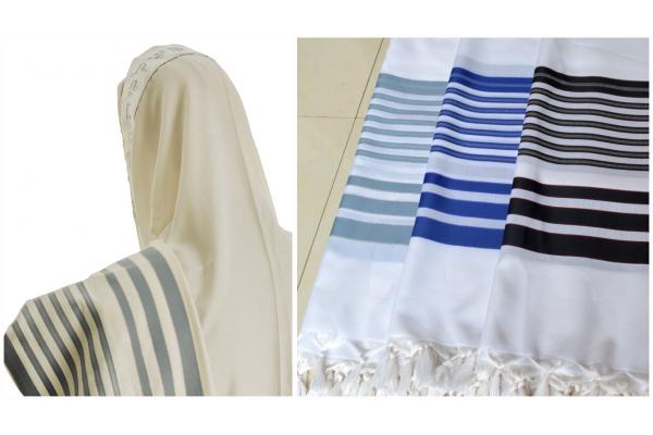 Morden Acrylic prayer shawls (Blue)