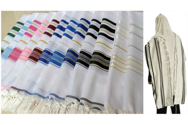 <font color=#010080>Regular Acrylic Prayer Shawls in Big Size</font>